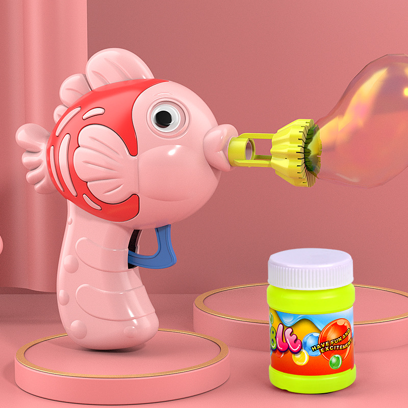 Cute Fish Bubble Gun Toys
