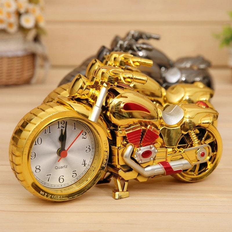 Creative Motorcycle Alarm Clock BUY 2 FREE SHIPPING