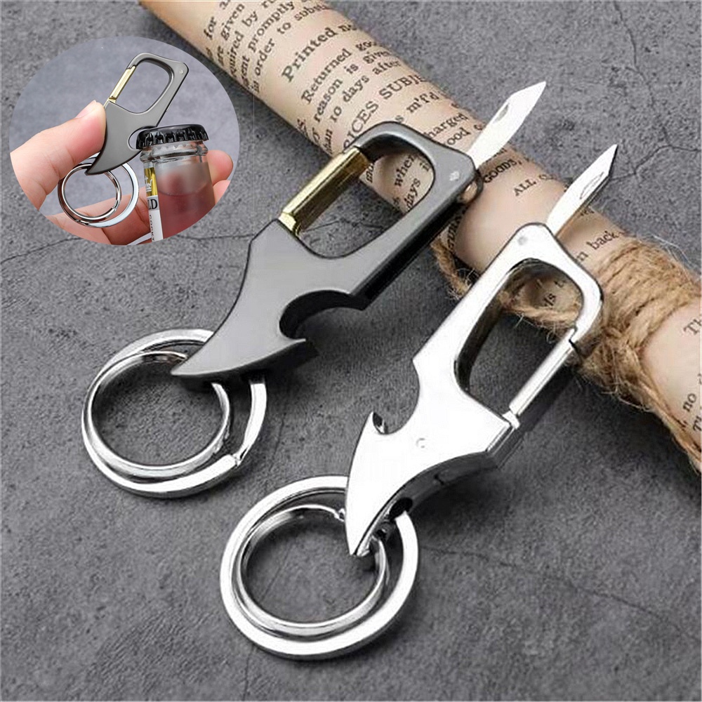 Multi-function Keychain with Mini Knife--buy 2 get 1 free(3pcs)