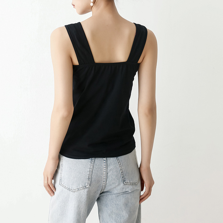 日系純棉簡約多色背心（8色）