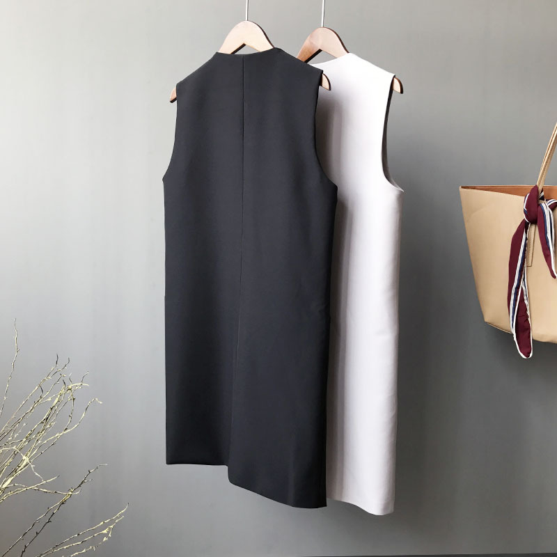 春韓范簡約顯瘦氣質西裝馬甲