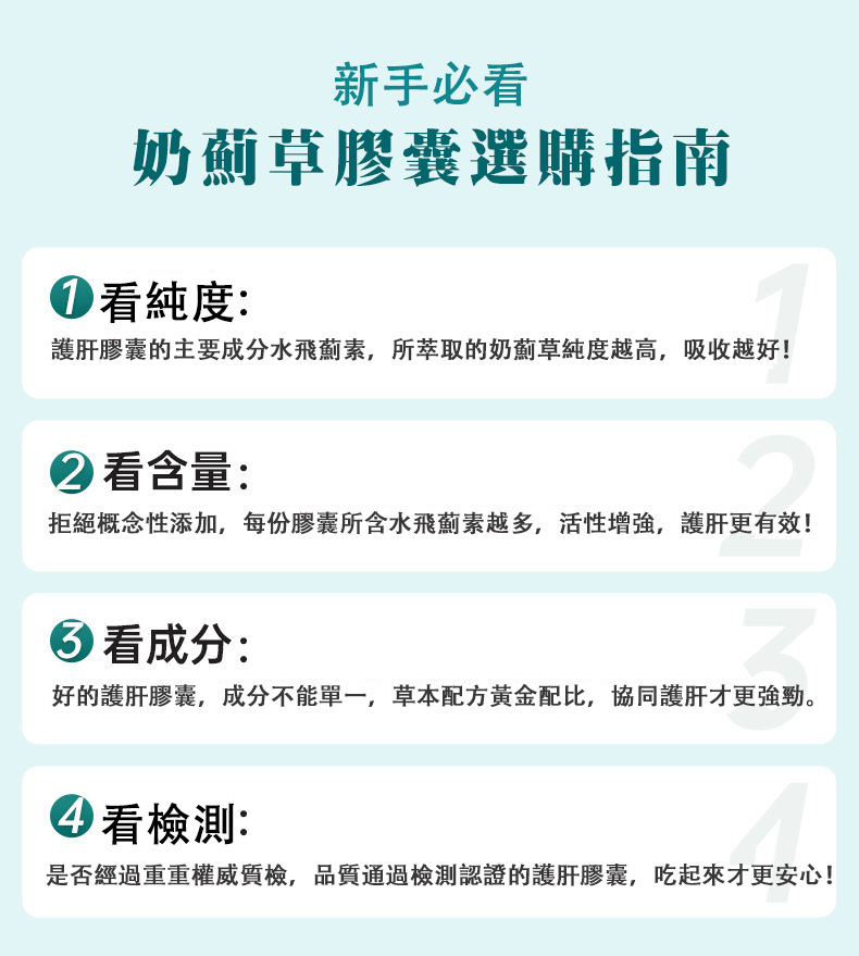 奶薊草護肝膠囊