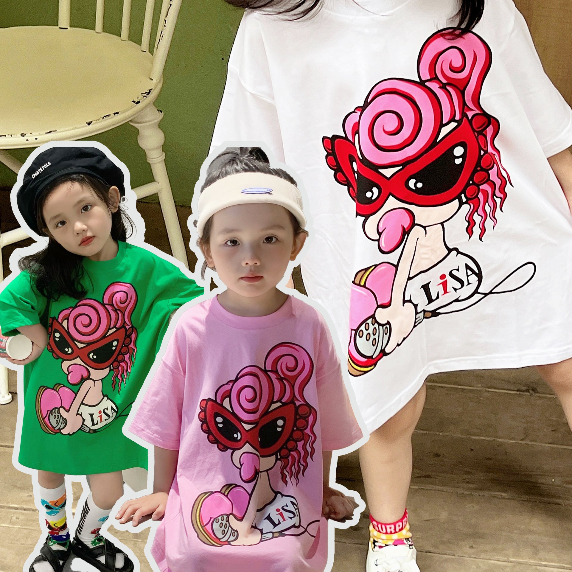 Hysteriamini ビッグＴシャツ (90cm-140cm/M) 0511010