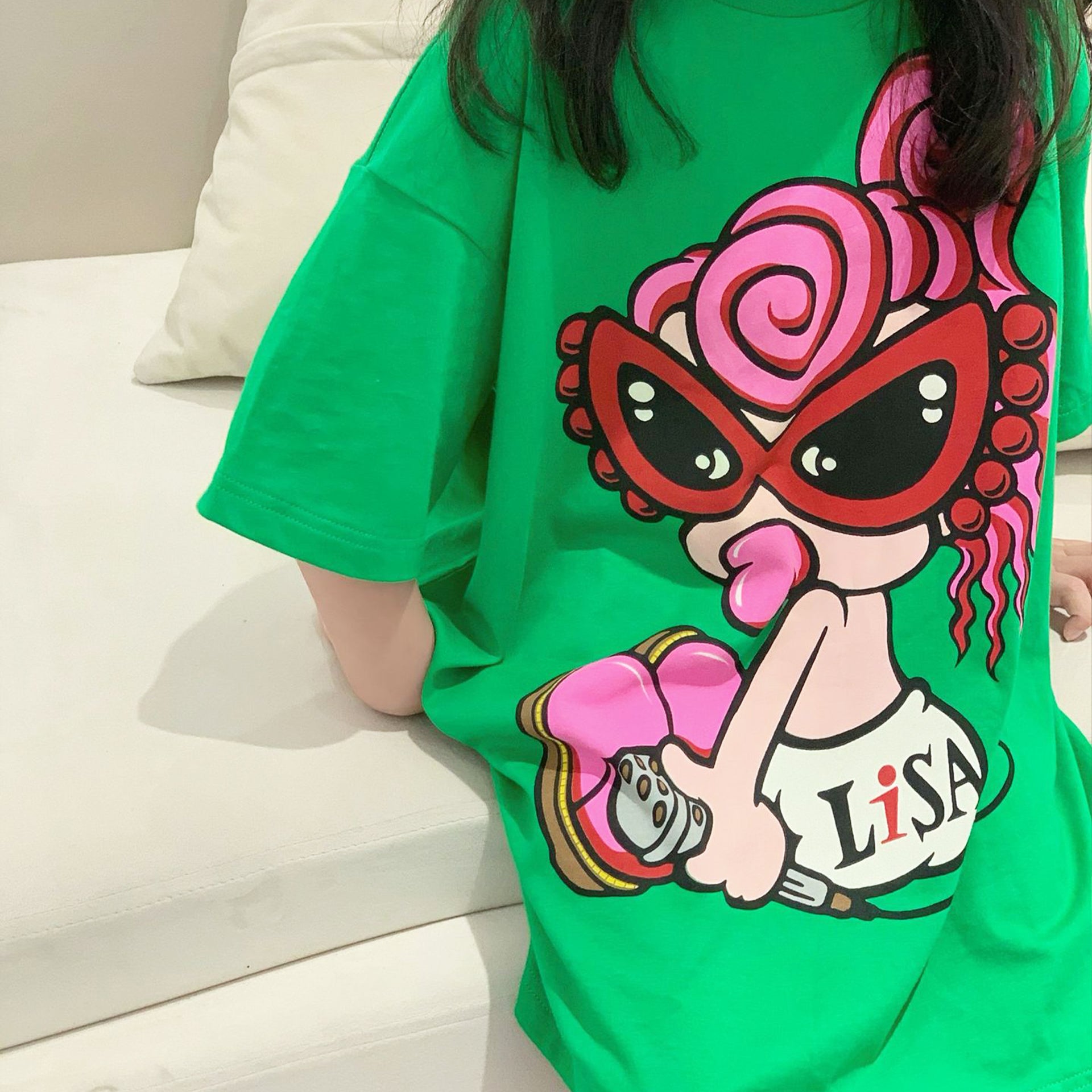 Hysteriamini ビッグTシャツ (90cm-140cm/M) 0511010