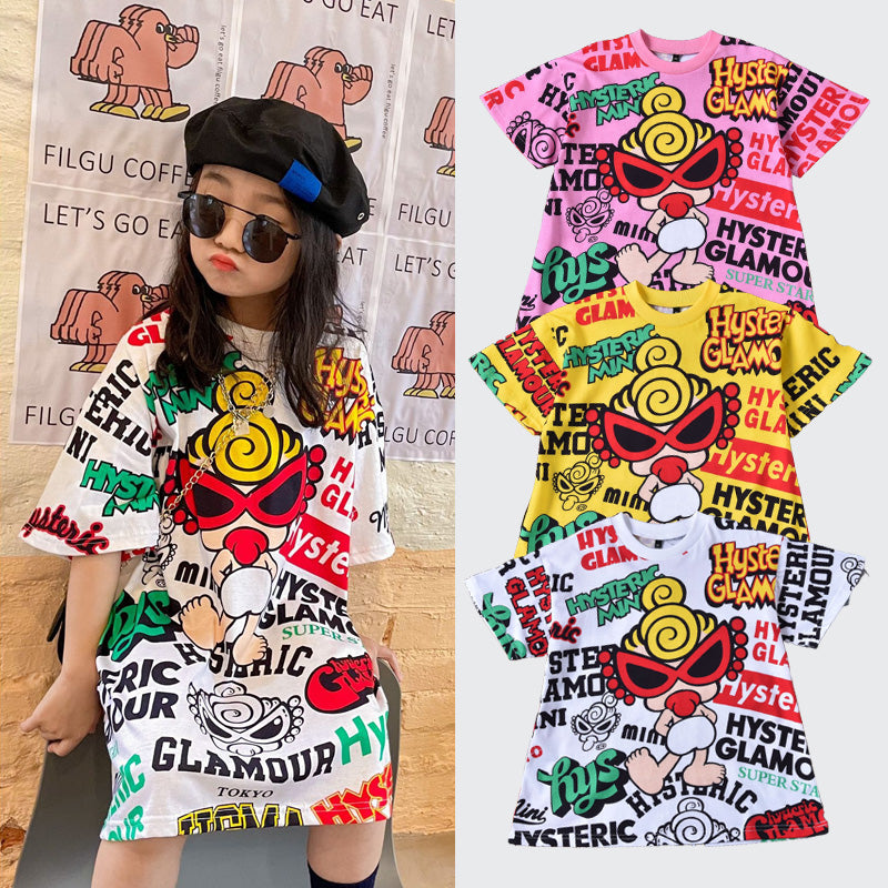 Hysteriamini ビッグＴシャツ (90cm-140cm/M) 050806