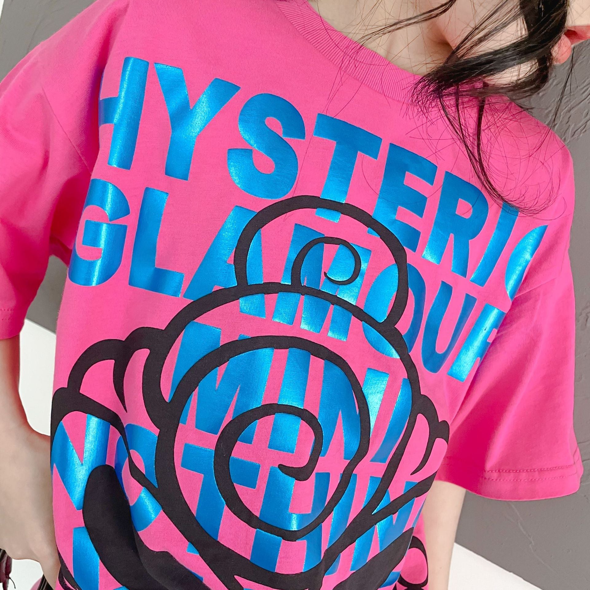 Hysteriamini ビッグTシャツ (90cm-140cm/M) 050803