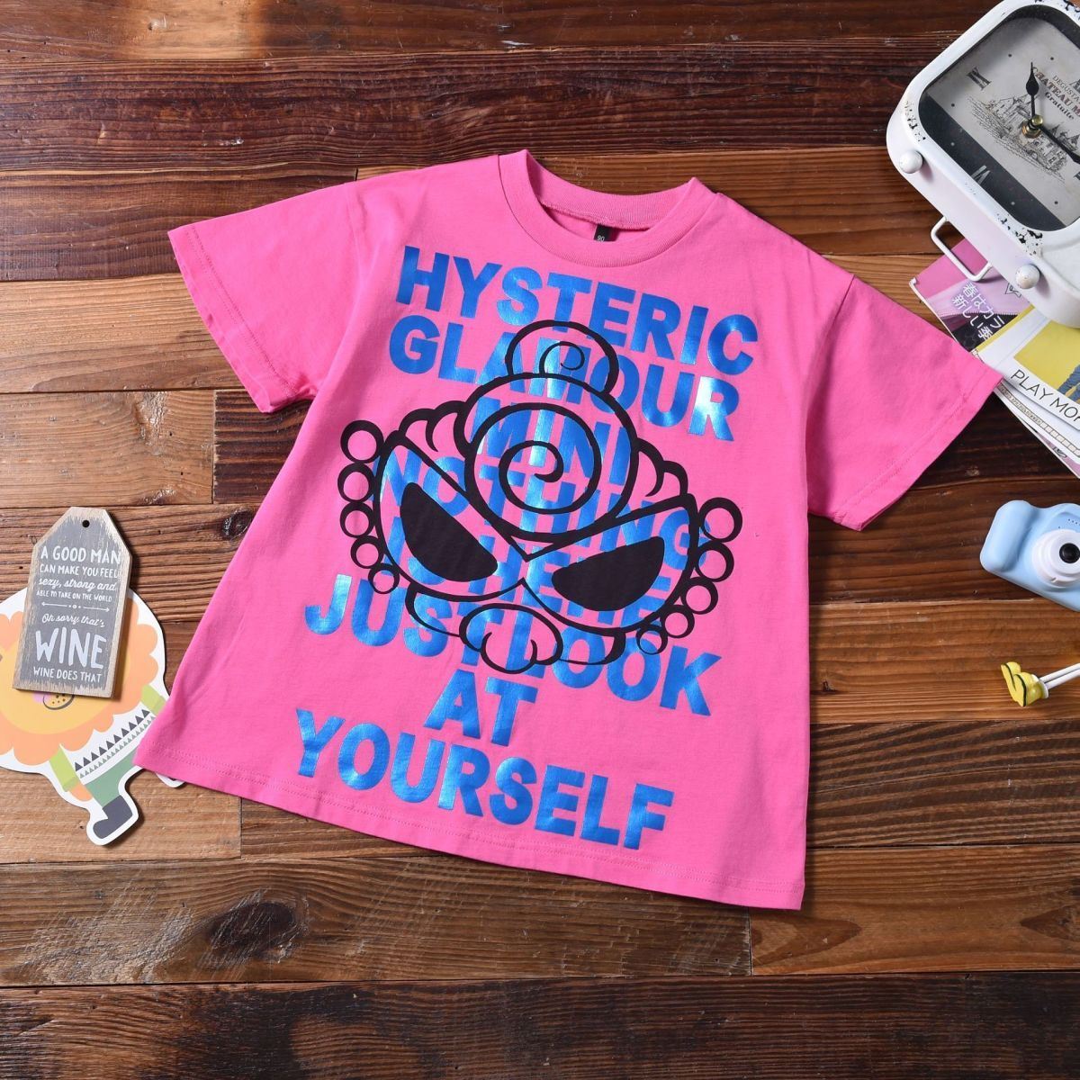 Hysteriamini ビッグTシャツ (90cm-140cm/M) 050803