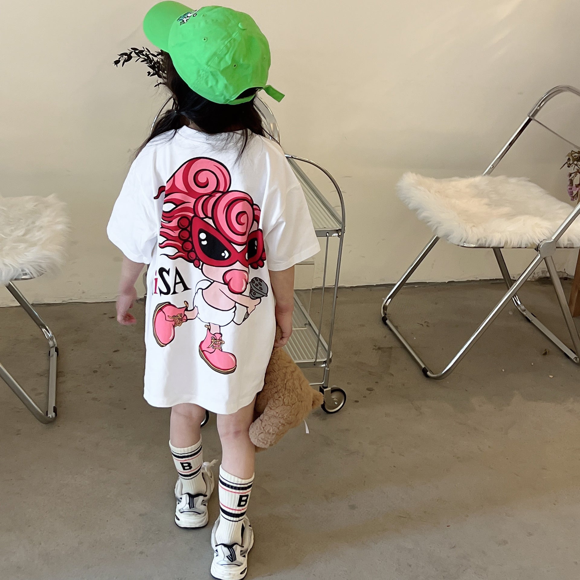 Hysteriamini ビッグＴシャツ 2色展開(90cm-140cm/M) 050406