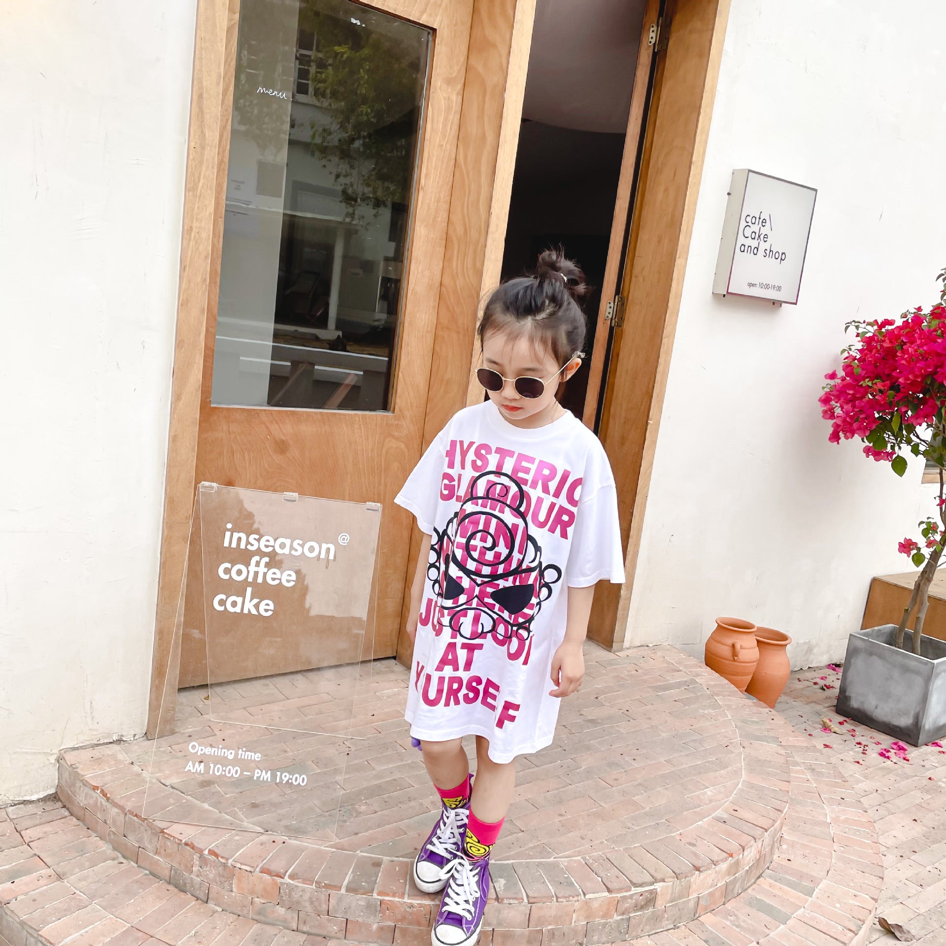 Hysteriamini ビッグTシャツ (90cm-140cm/M) 050803