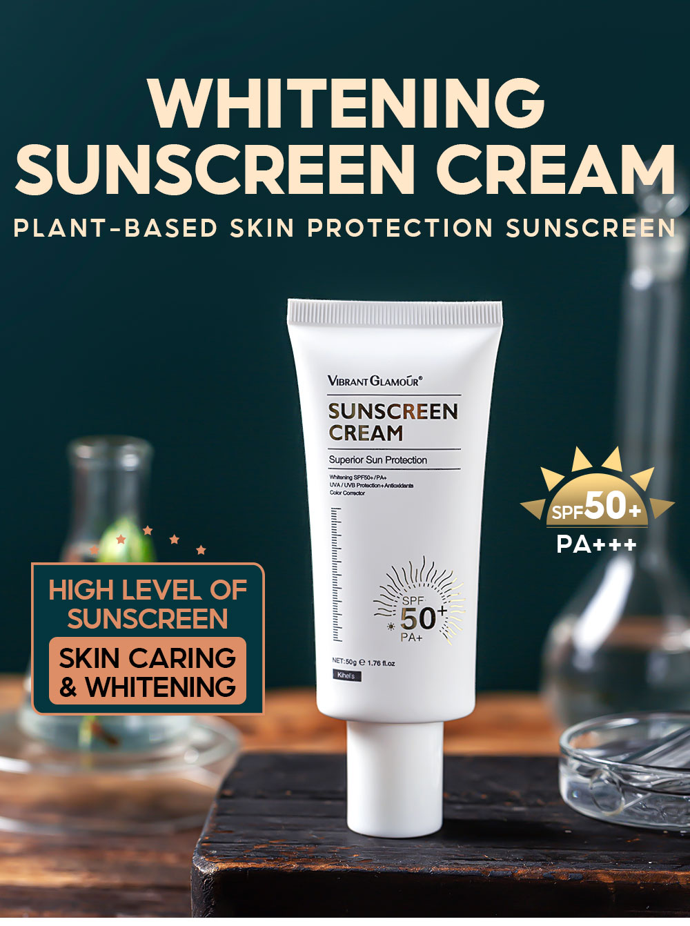 vitamin whitening sun cream