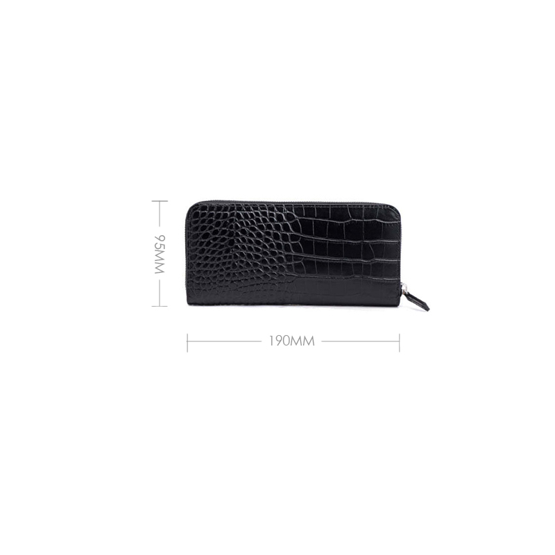 Dark Light Leather Wallet