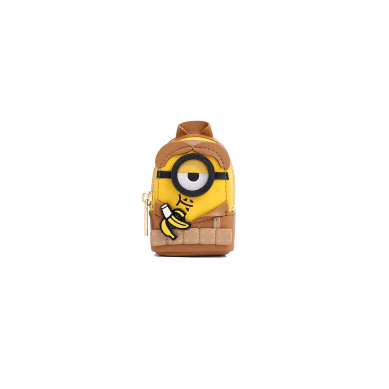 Minions One Eye Nano AirPods Pouch Crossbody & Shoulder Handbag with Banana - XIAN