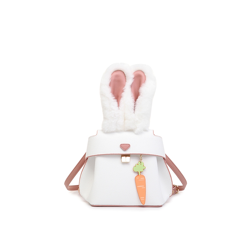 Bunny Faux Leather Backpack