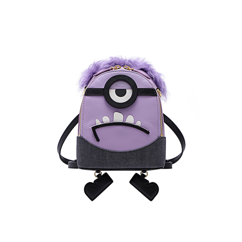 Purple Minions Backpack with Villus
