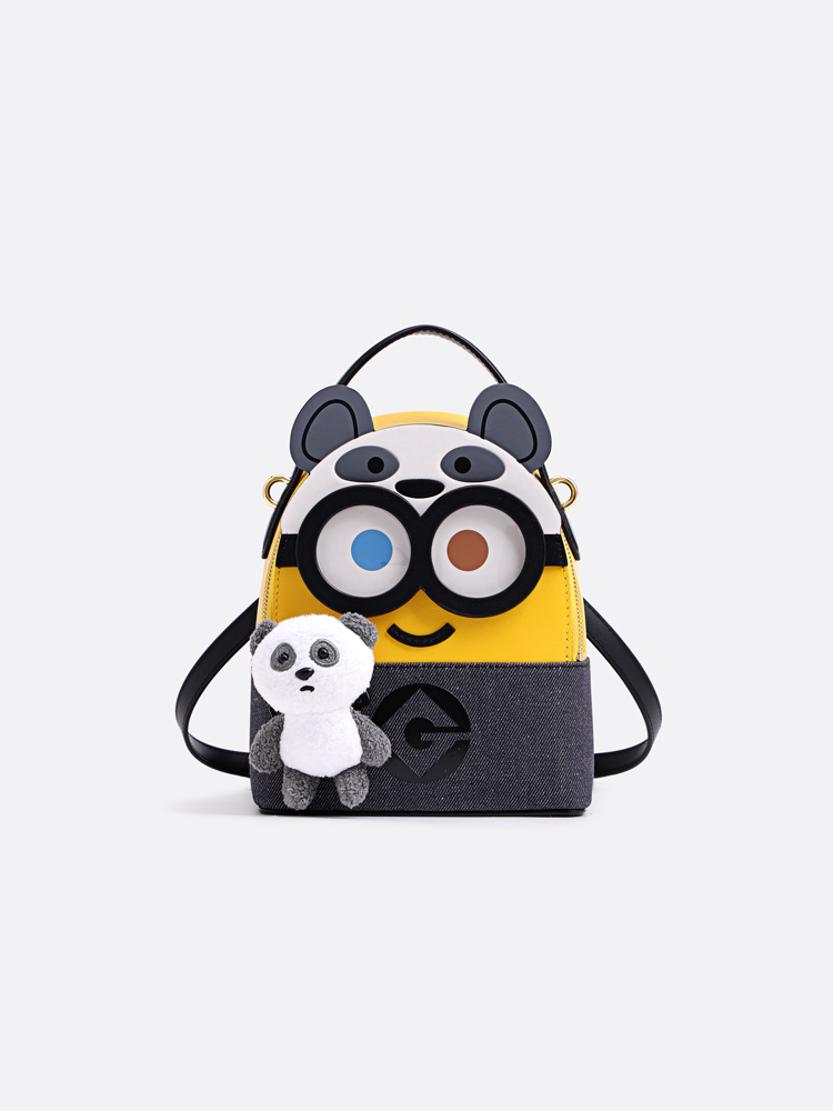  FION x Minions Mini Backpack Cute Leather Backpack Purse Small  Handbag Shoulder Bag with Convertible Straps (Headphone Minion) : Clothing,  Shoes & Jewelry