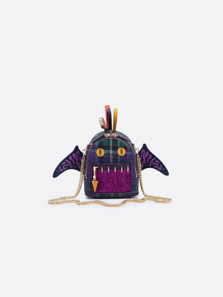 Little Monster Backpack | Purple