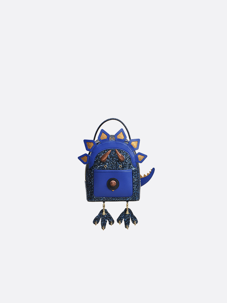 Little Monster Backpack | Blue | Sparkle