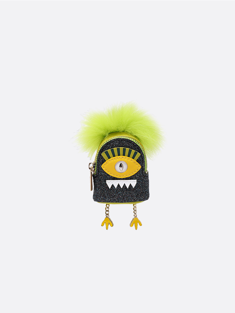 Little Monster Leather Nano Crossbody & Shoulder Handbag