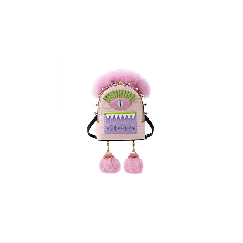 FION Monster Series Backpack Pink