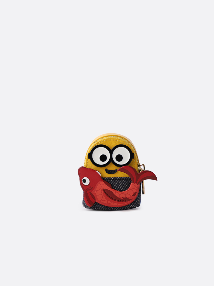 Minions Nano Leather Crossbody & Shoulder Bag Coin Pouch Koi