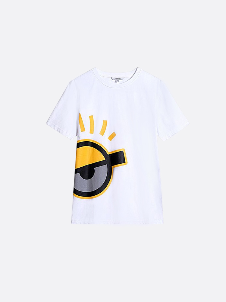 Minions Single-eyed T-Shirt White