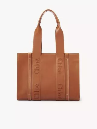 【Chloe】woody スモール トートバッグ