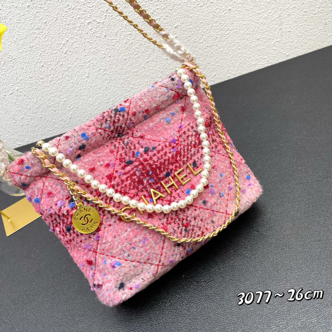 シャネルディアレザーメッセンジャーバッグ8002