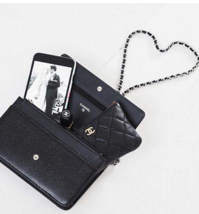 【憧れ】CHANELチェーンウォレット　マトラッセバックセレブ愛用-BUYMA
