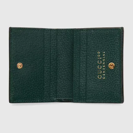 【限定☆gucci-100周年記念】グッチ-カードケースウォレット