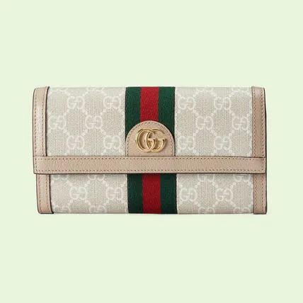 【-gucci】国内即発-gucci-オフィディア-ggモチーフ長財布-コンチネンタル