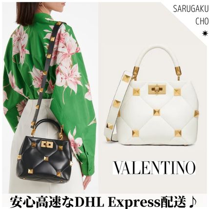 VALENTINO】ローマンスタッズ スモールハンドバッグ