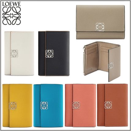 新作★LOEWE★ロエベ★ アナグラム バーティカル 三つ折り財布