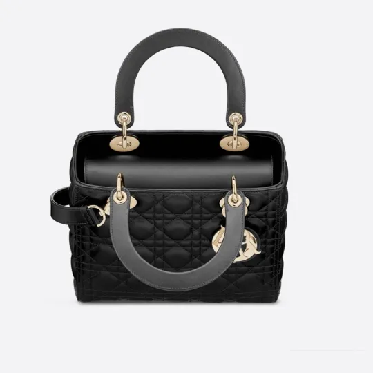 ⚡絶好の機会をお見逃しなく！雑誌掲載！【DIOR】 LADY DIOR ミディアムバッグ