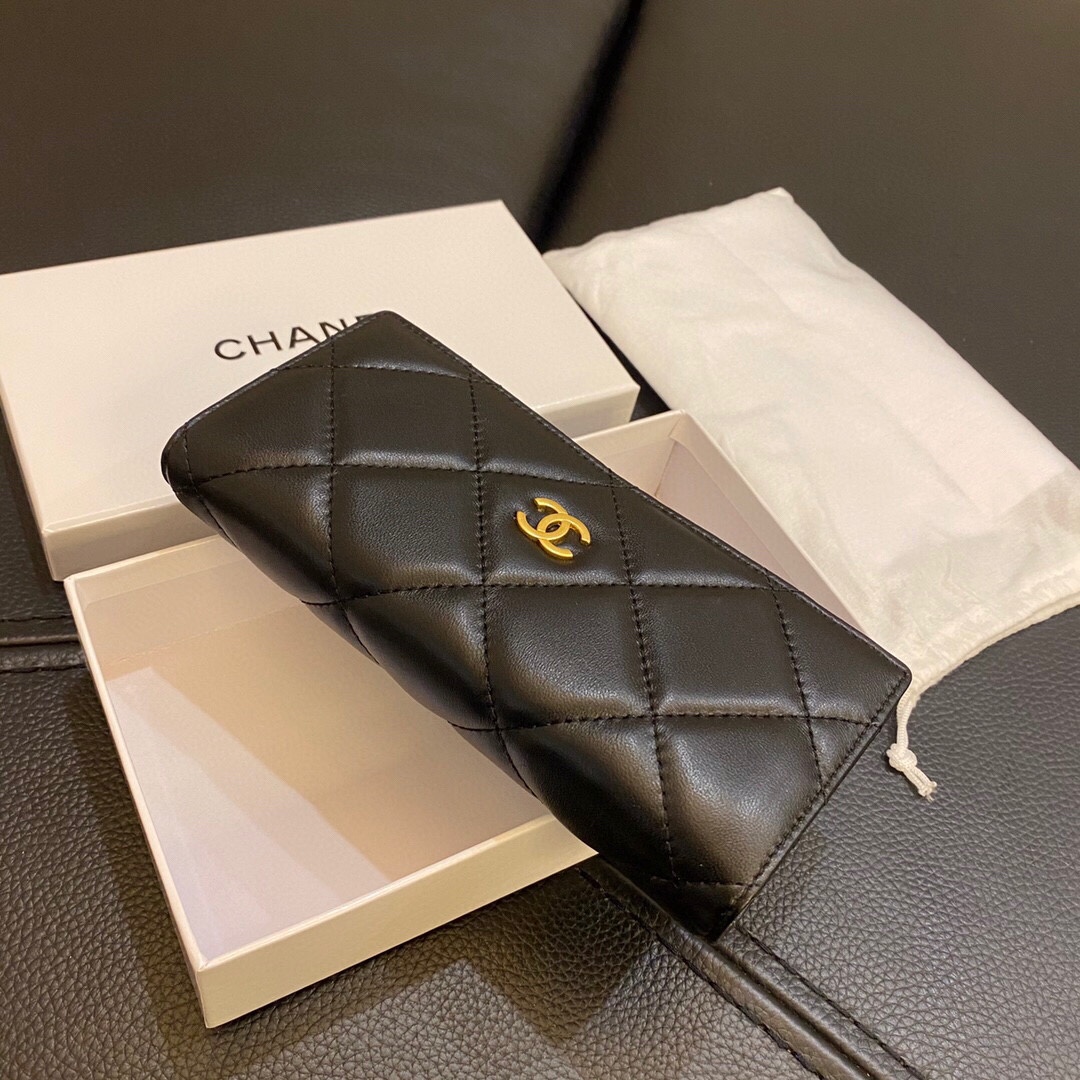【CHANEL】【長財布】ロングフラップウォレット