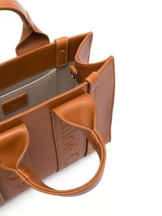 【Chloe】woody スモール トートバッグ