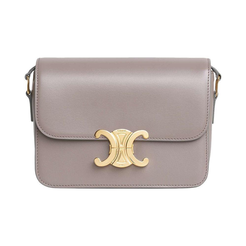 ★大人気商品★ 関税込★【セリーヌ】 スモール / トリオンフキャンバス & カーフスキン★