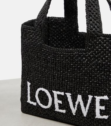 ∞∞ LOEWE ∞∞ Paula's Ibiza Font raffia バッグ ☆