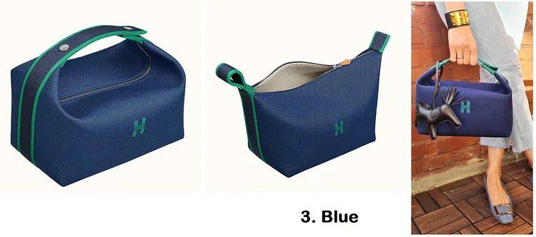 【HERMES】 《ブリッドアブラック》 GM サイズ ポーチ