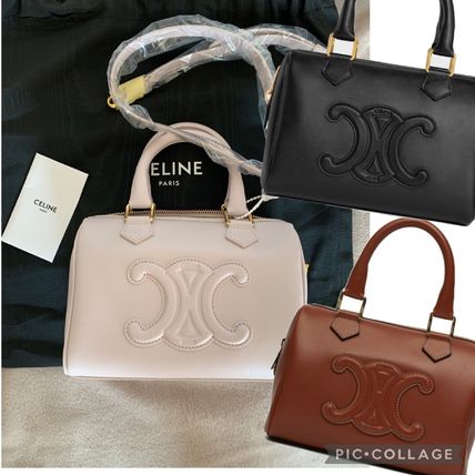 2023SS新作! 【 CELINE 】キュイル トリオンフ ボストン バッグ