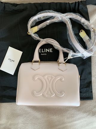 2023SS新作! 【 CELINE 】キュイル トリオンフ ボストン バッグ