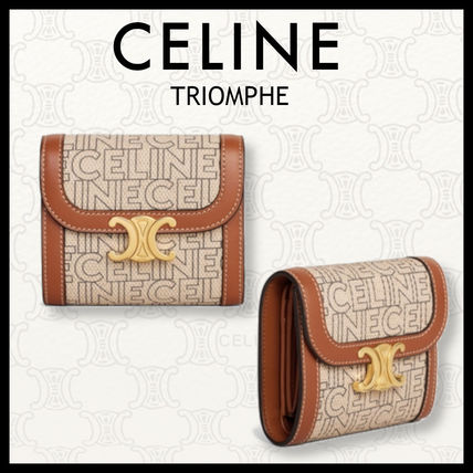 【CELINE】TRIOMPHE トリオンフ ALL-OVER 財布