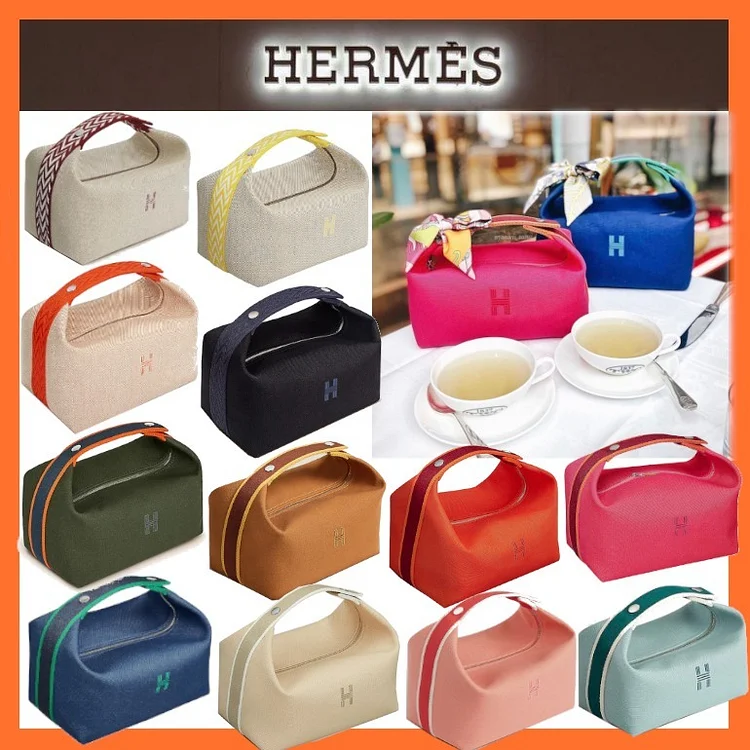 【HERMES】 《ブリッドアブラック》 GM サイズ ポーチ