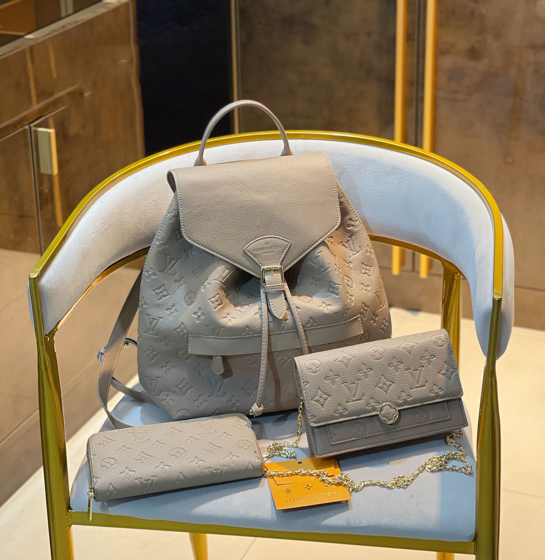 【LOUIS VUITTON】【大人気定番商品♪】LOUISVUITTON 古い花3点セット お得