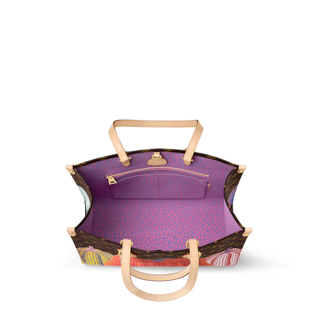 国内発送【LOUIS VUITTON】草間彌生◆LV × YK オンザゴー MM