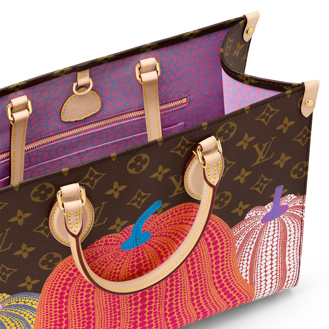 国内発送【LOUIS VUITTON】草間彌生◆LV × YK オンザゴー MM