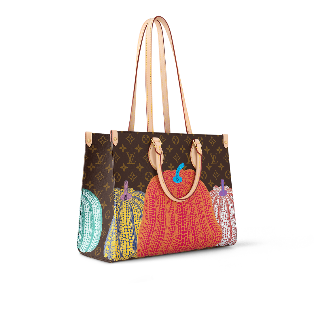 国内発送【LOUIS VUITTON】草間彌生◆LV × YK オンザゴー MM