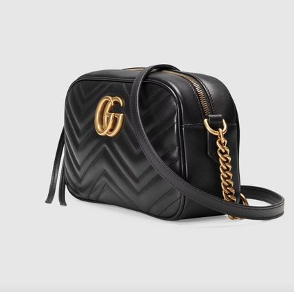 GUCCI ショルダーバッグ・ポシェット GUCCI グッチ GGマーモント キルティングショルダー スモール(2)