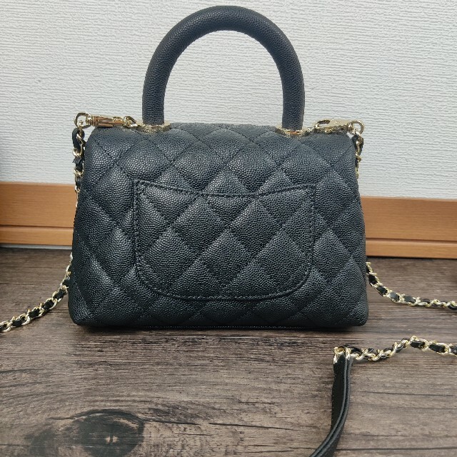 CHANEL - 大人気ココハンドル♪【CHANEL】Mini Flap Bag With Topの通販 by すい's shop｜シャネルならラクマ