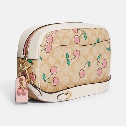 Coach ショルダーバッグ・ポシェット ★キュート!★COACH ジェイミー カメラ バッグ ハートチェリー(9)