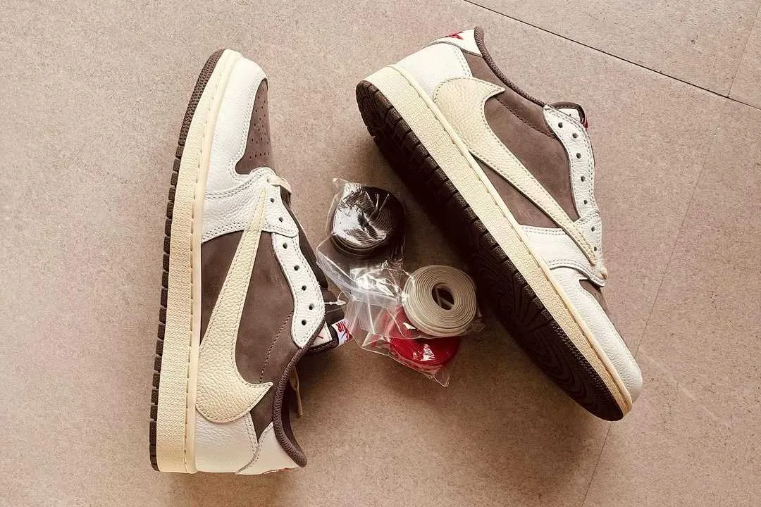 【リーク】Travis Scott × Nike Air Jordan 1 Low Reverse Mocha 抽選/定価/販売店舗まとめ 15枚目